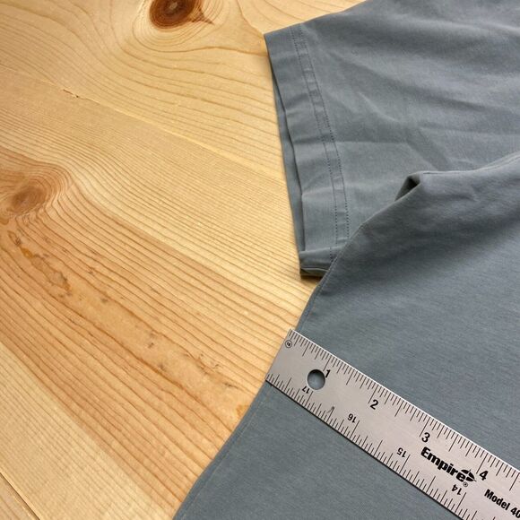 Public Rec Mens Polo Shirt XXL Gray Solid Pima Cotton Casual Soft - Picture 4 of 12